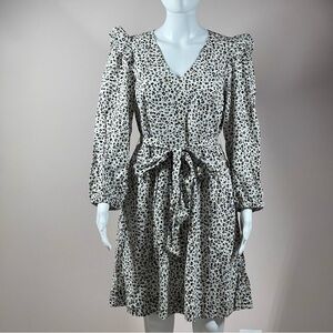 J.Crew Lightweight cotton puff-sleeve mini dress